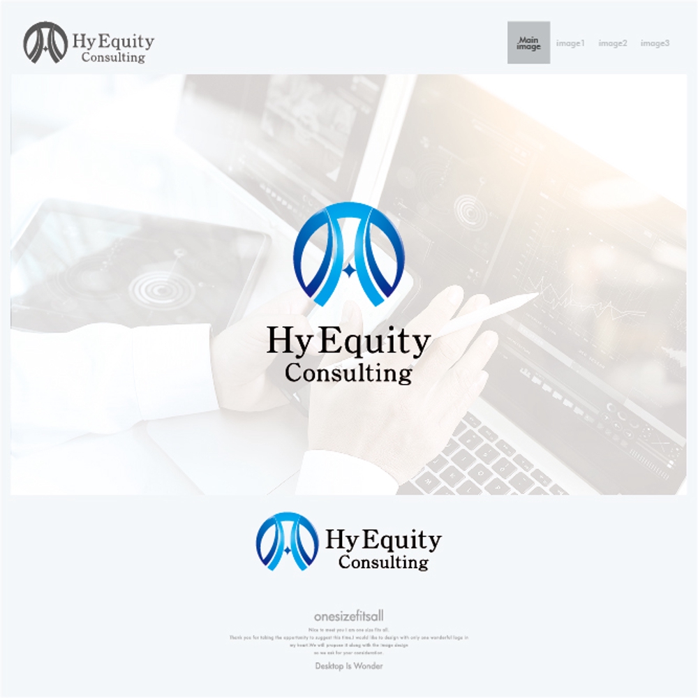 事業再生投資・コンサル会社「Hyエクイティコンサルティング」のロゴ