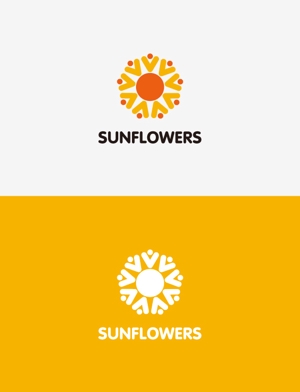 odo design (pekoodo)さんの非営利団体「SUNFLOWERS」のロゴへの提案