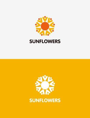 odo design (pekoodo)さんの非営利団体「SUNFLOWERS」のロゴへの提案