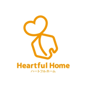 tera0107 (tera0107)さんの「Heartful Home ハートフルホーム」のロゴ作成への提案