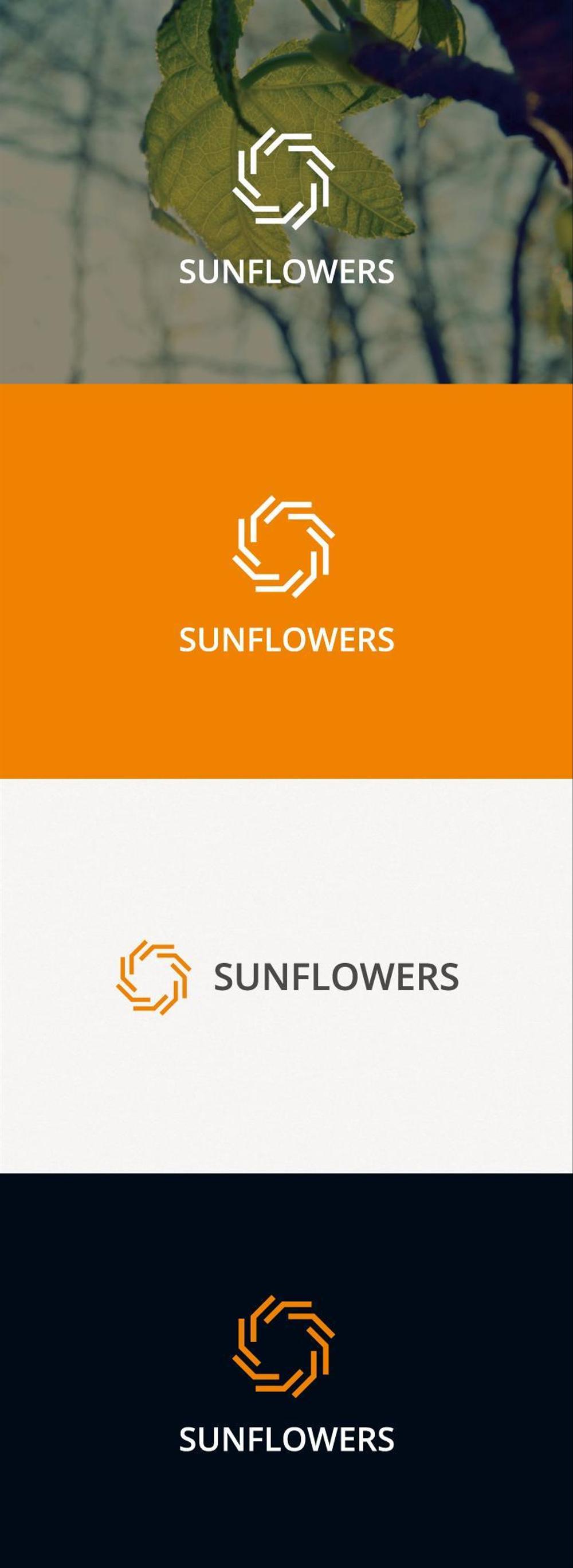 非営利団体「SUNFLOWERS」のロゴ