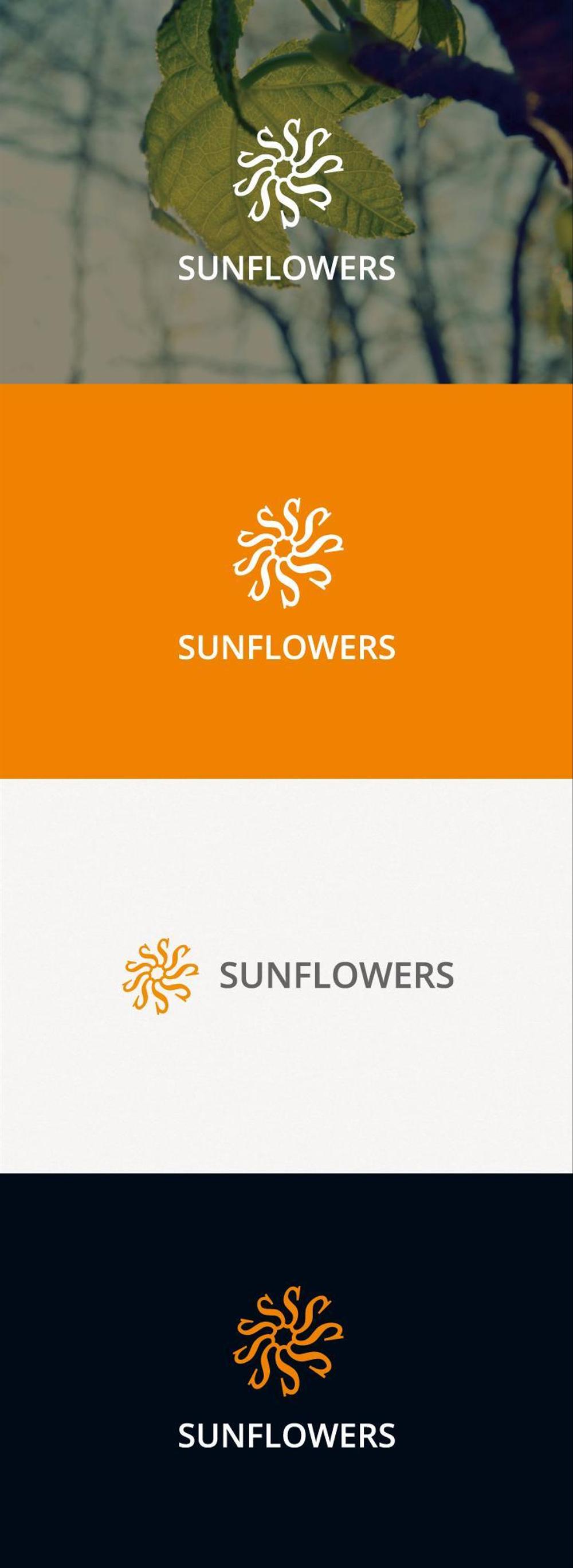 非営利団体「SUNFLOWERS」のロゴ