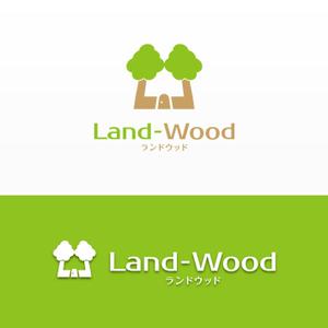 ork (orkwebartworks)さんの「LandーWood　ランドウッド　どちらでも構いません」のロゴ作成への提案