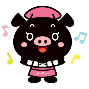 syuwaco (syuwa)さんのしゃぶしゃぶ・串揚げ食べ放題「大地のぶた」のキャラクターデザインへの提案