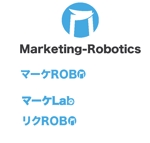 arc design (kanmai)さんのIT系ベンチャー企業「Marketing-Robotics」の企業ロゴ他サービスロゴ３つへの提案