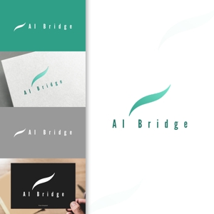 charisabse ()さんのAI人材紹介サービス  「AI Bridge」のロゴ作成依頼への提案