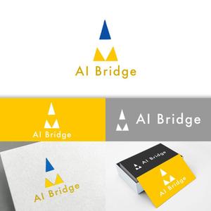 minervaabbe ()さんのAI人材紹介サービス  「AI Bridge」のロゴ作成依頼への提案