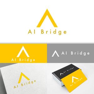 minervaabbe ()さんのAI人材紹介サービス  「AI Bridge」のロゴ作成依頼への提案