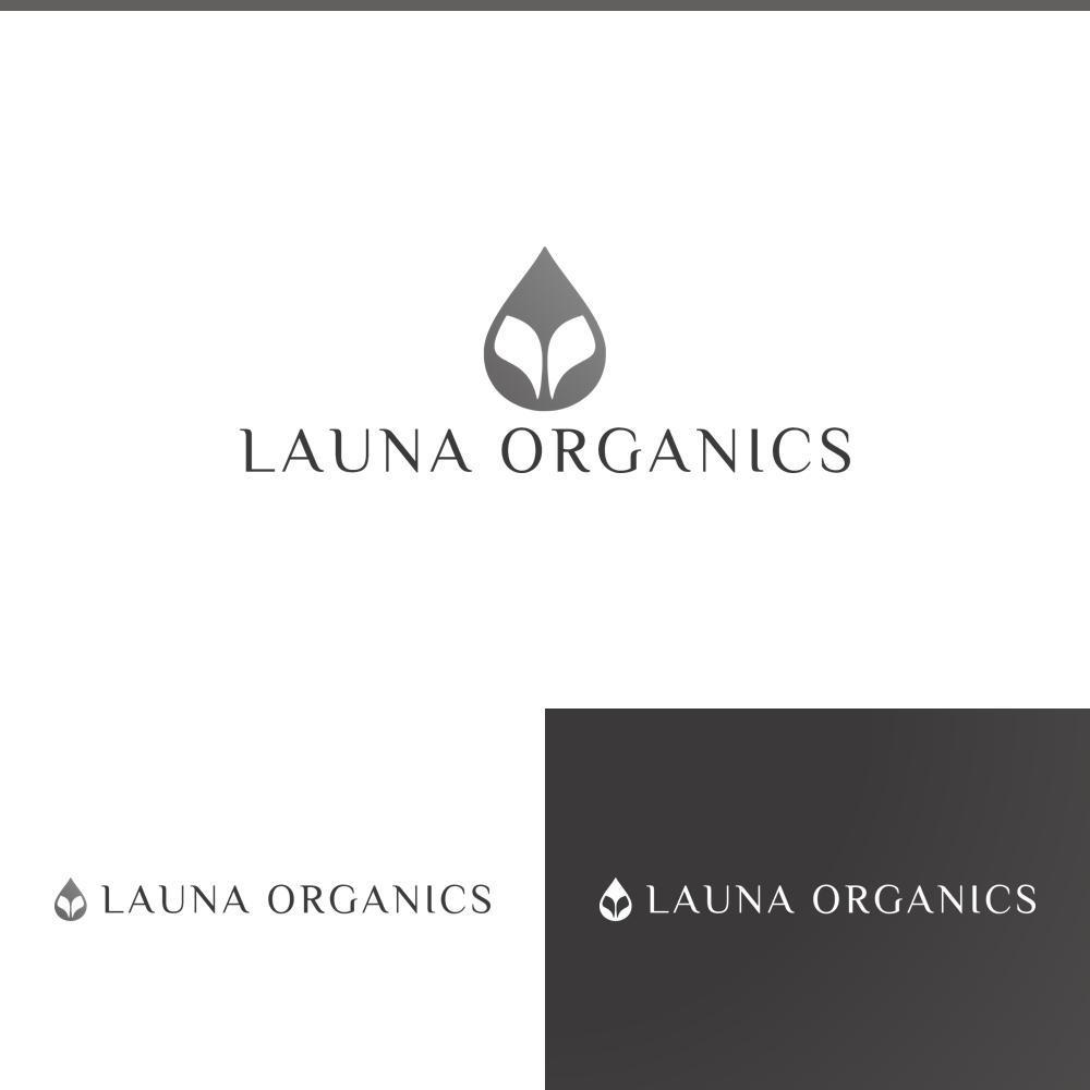 オーガニック化粧品「LAUNA ORGANICS」のロゴ制作