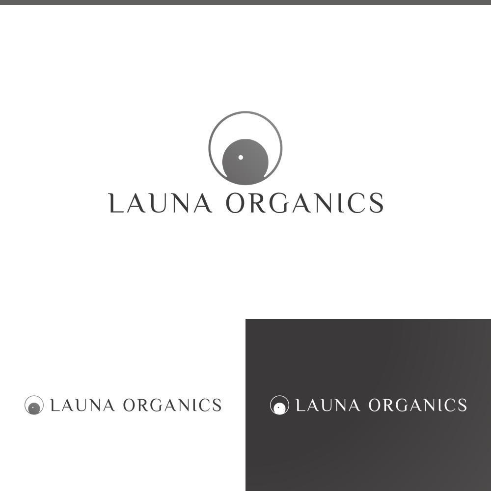 オーガニック化粧品「LAUNA ORGANICS」のロゴ制作