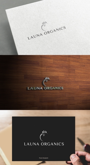 athenaabyz ()さんのオーガニック化粧品「LAUNA ORGANICS」のロゴ制作への提案