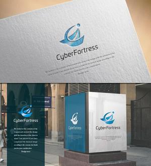 design vero (VERO)さんのITセキュリティ会社「Cyber Fortress」のロゴを募集への提案