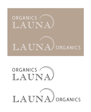 加藤　順子 (katojko)さんのオーガニック化粧品「LAUNA ORGANICS」のロゴ制作への提案