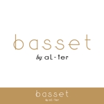 V-T (vz-t)さんの美容室　basset（バセット）の店名文字ロゴへの提案