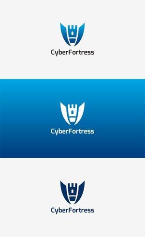 odo design (pekoodo)さんのITセキュリティ会社「Cyber Fortress」のロゴを募集への提案