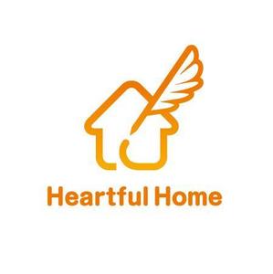 designroom happy ()さんの「Heartful Home ハートフルホーム」のロゴ作成への提案