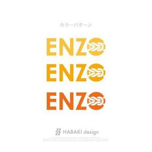 HABAKIdesign (hirokiabe58)さんの営業代行や映像制作、多種類の事業を営む「ENZO」のロゴへの提案