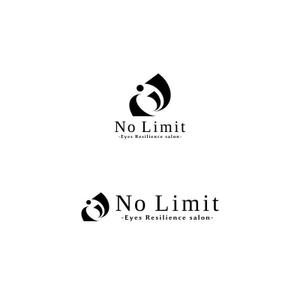 Yolozu (Yolozu)さんのアイケア専門サロン「No Limit」のショップロゴへの提案