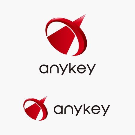 fukuhide (fukuhide)さんの「anykey」のロゴ作成への提案
