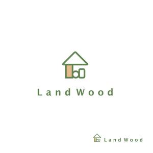 hirodef_0513さんの「LandーWood　ランドウッド　どちらでも構いません」のロゴ作成への提案