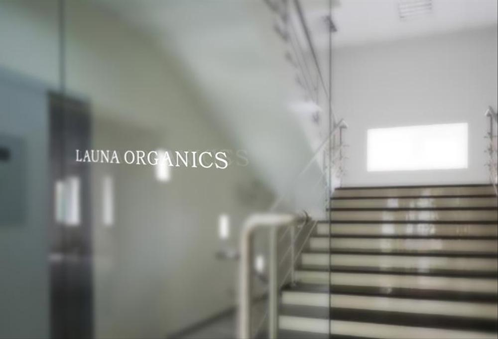 オーガニック化粧品「LAUNA ORGANICS」のロゴ制作