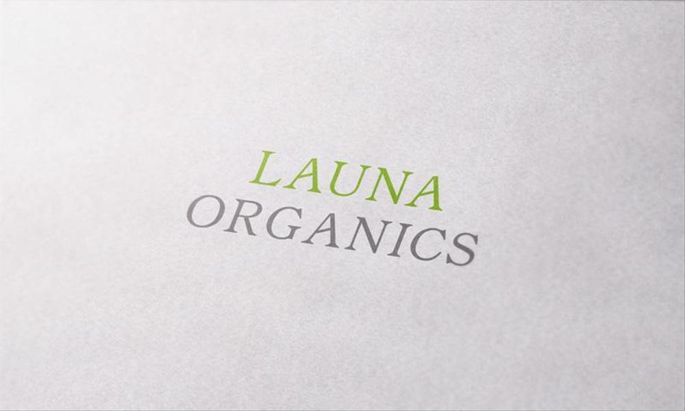 オーガニック化粧品「LAUNA ORGANICS」のロゴ制作