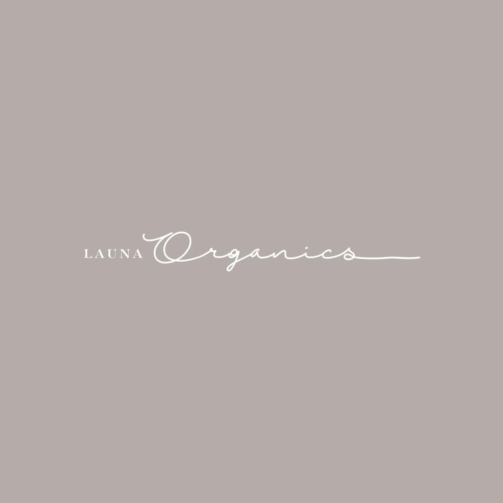 オーガニック化粧品「LAUNA ORGANICS」のロゴ制作