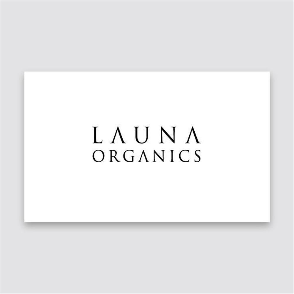 オーガニック化粧品「LAUNA ORGANICS」のロゴ制作