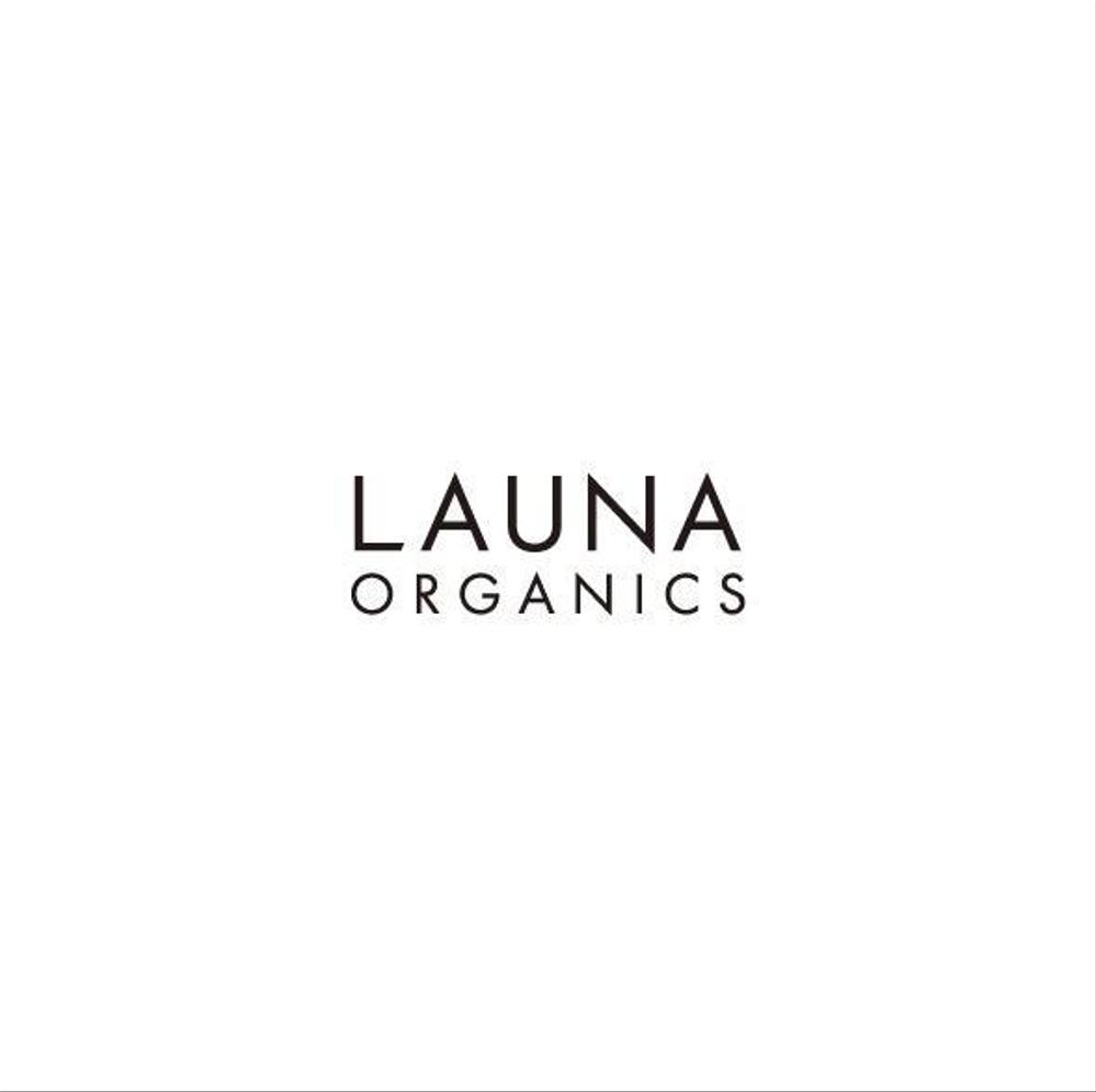 オーガニック化粧品「LAUNA ORGANICS」のロゴ制作