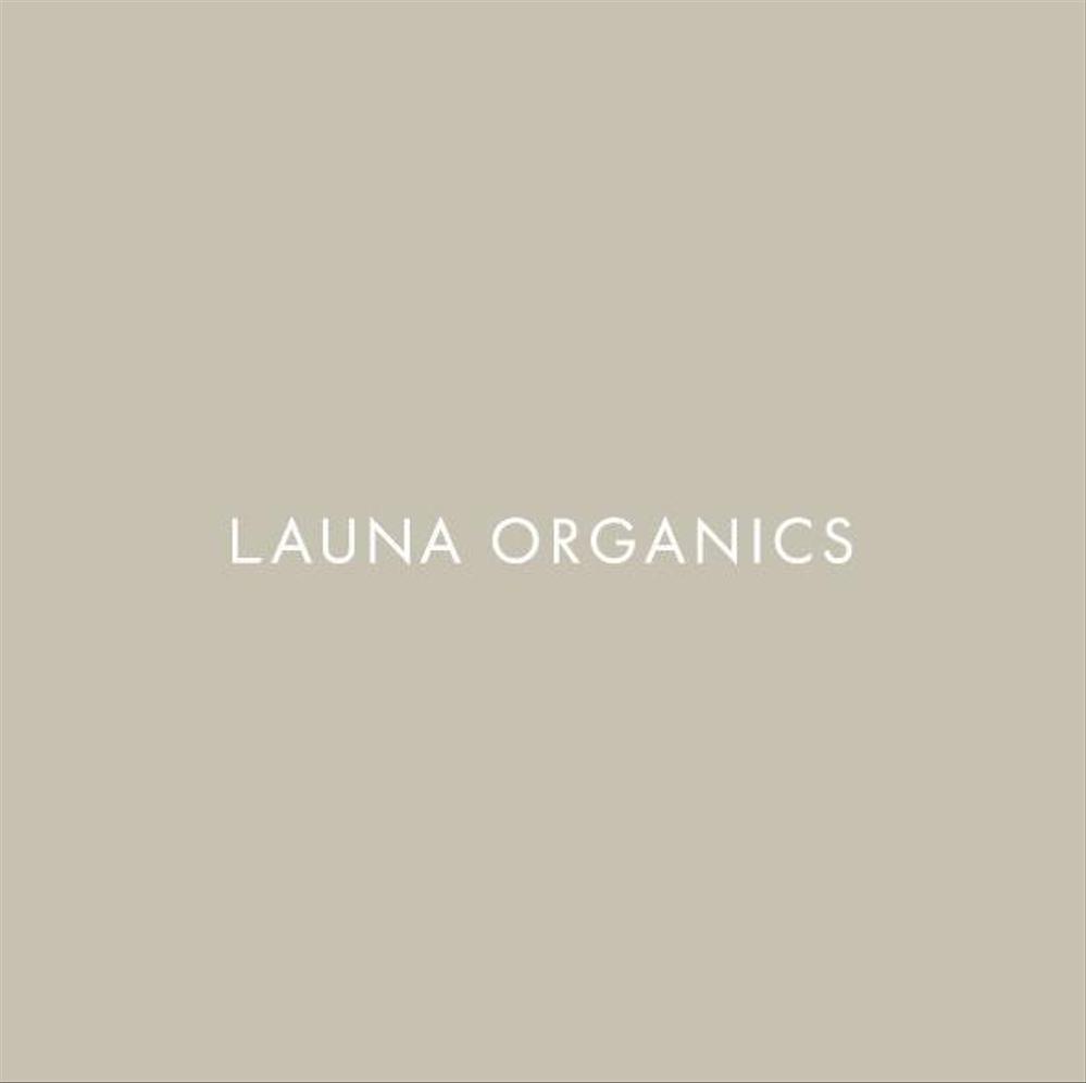 オーガニック化粧品「LAUNA ORGANICS」のロゴ制作