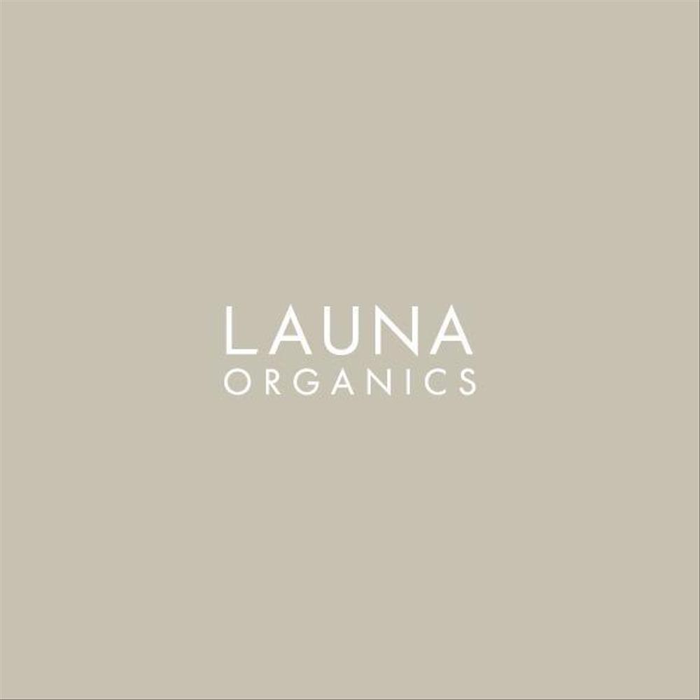 オーガニック化粧品「LAUNA ORGANICS」のロゴ制作