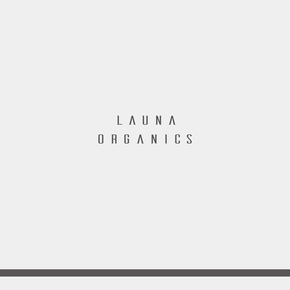 オーガニック化粧品「LAUNA ORGANICS」のロゴ制作