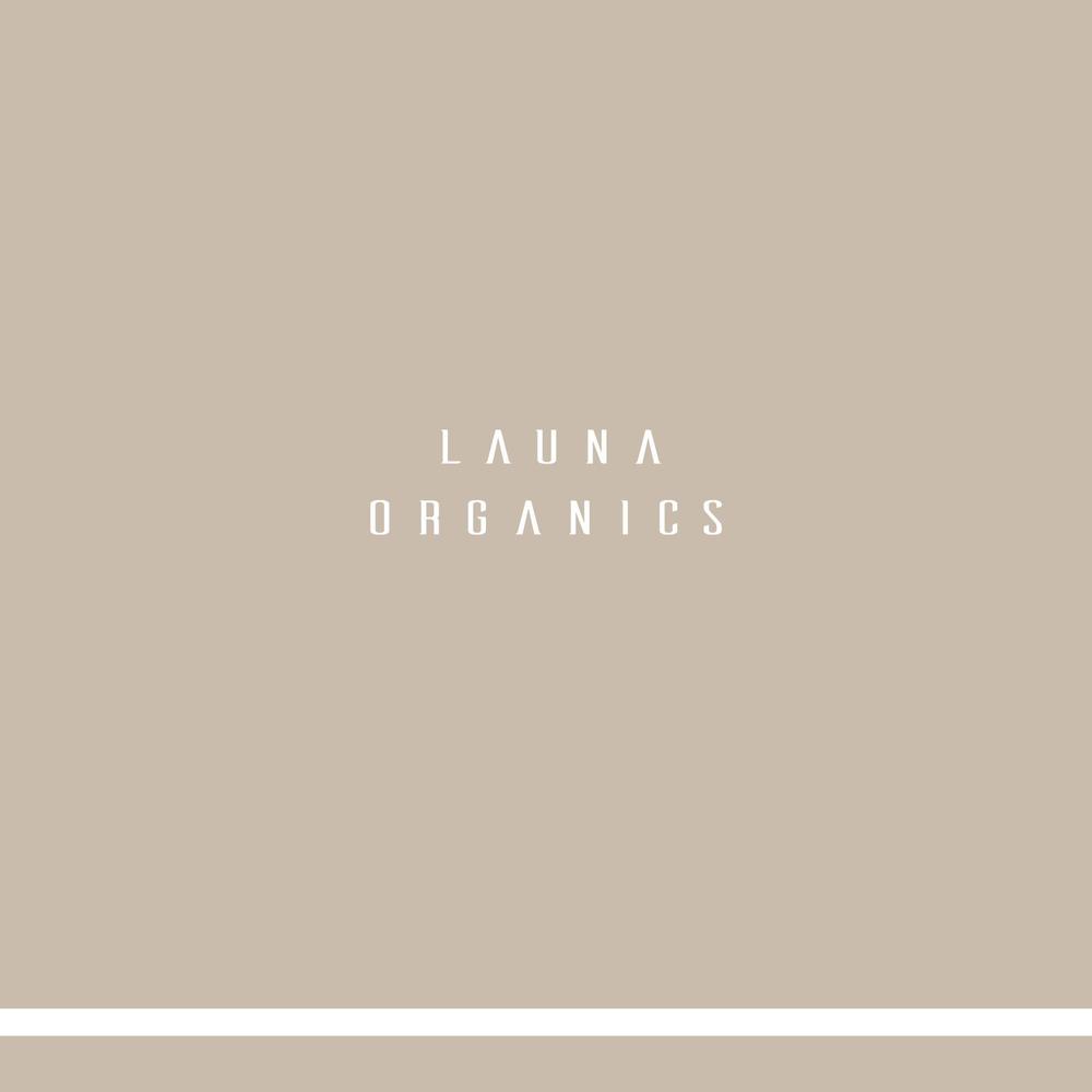 オーガニック化粧品「LAUNA ORGANICS」のロゴ制作