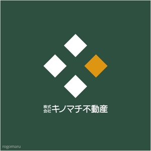 ロゴ研究所 (rogomaru)さんの「株式会社キノマチ不動産」のロゴ作成への提案