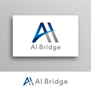 White-design (White-design)さんのAI人材紹介サービス  「AI Bridge」のロゴ作成依頼への提案
