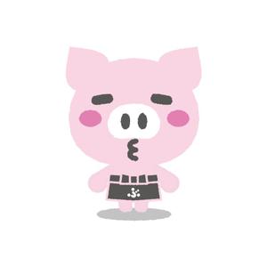 はな (Nanorino)さんのしゃぶしゃぶ・串揚げ食べ放題「大地のぶた」のキャラクターデザインへの提案
