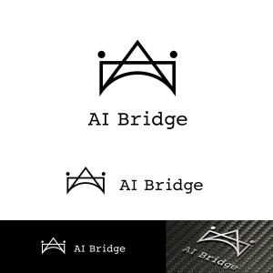 dscltyさんのAI人材紹介サービス  「AI Bridge」のロゴ作成依頼への提案