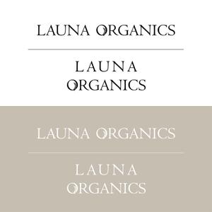 alphatone (alphatone)さんのオーガニック化粧品「LAUNA ORGANICS」のロゴ制作への提案