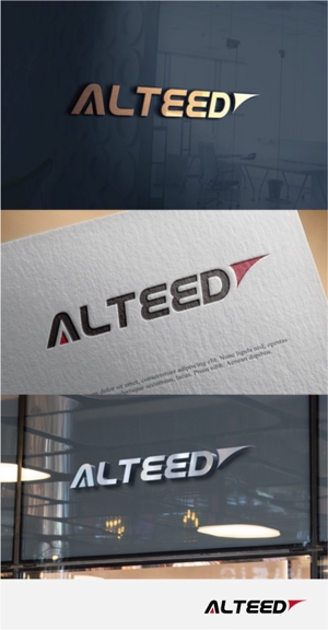 drkigawa (drkigawa)さんの自動車用アクセサリーパーツブランド「ALTEED」のワードロゴデザイン製作依頼への提案