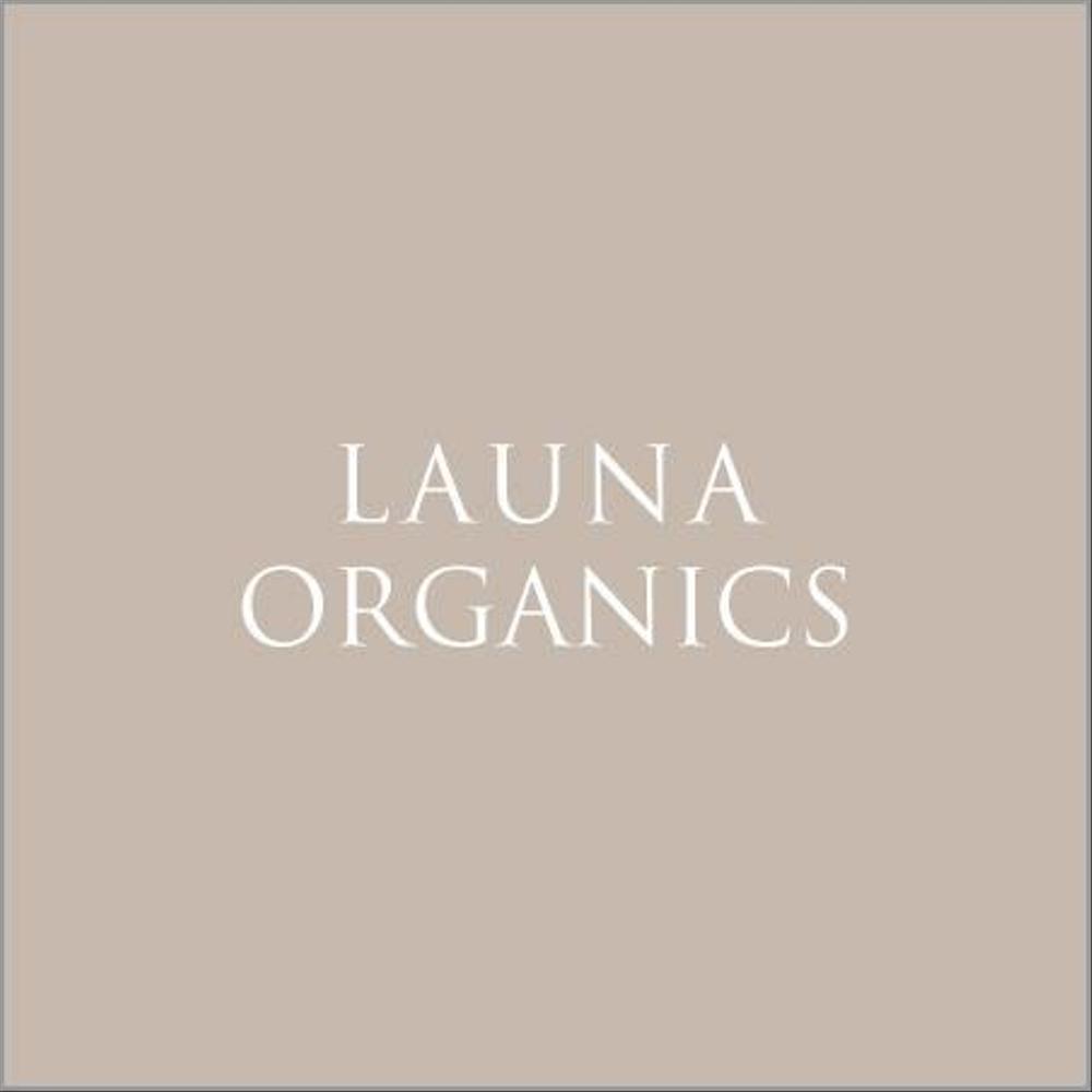 オーガニック化粧品「LAUNA ORGANICS」のロゴ制作