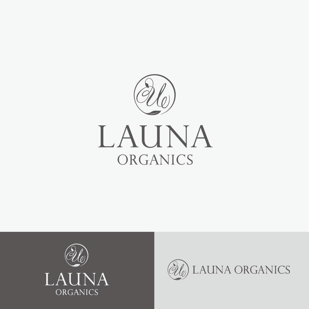 オーガニック化粧品「LAUNA ORGANICS」のロゴ制作