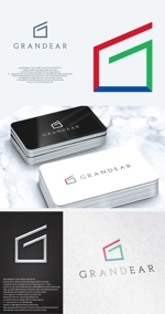 take5-design (take5-design)さんの高品質な新築住宅 新ブランド「GRANDEAR」のロゴへの提案