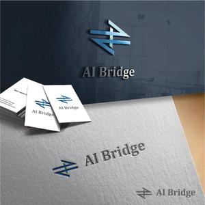 ttttmo (ttttmo)さんのAI人材紹介サービス  「AI Bridge」のロゴ作成依頼への提案