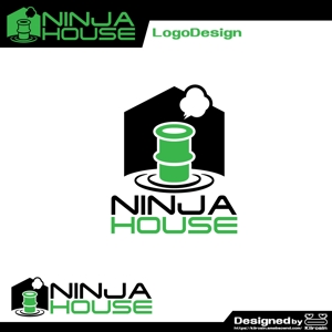 きいろしん (kiirosin)さんの木造注文住宅「忍者ハウス」のロゴ作成への提案