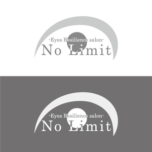 ancco ()さんのアイケア専門サロン「No Limit」のショップロゴへの提案