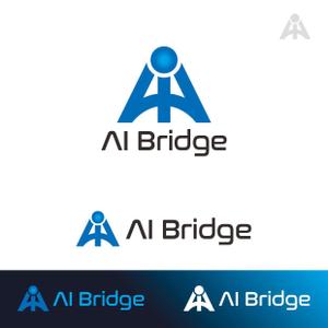 y’s-design (ys-design_2017)さんのAI人材紹介サービス  「AI Bridge」のロゴ作成依頼への提案