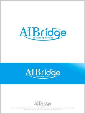 魔法スタジオ (mahou-phot)さんのAI人材紹介サービス  「AI Bridge」のロゴ作成依頼への提案