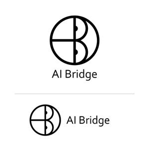 alphatone (alphatone)さんのAI人材紹介サービス  「AI Bridge」のロゴ作成依頼への提案