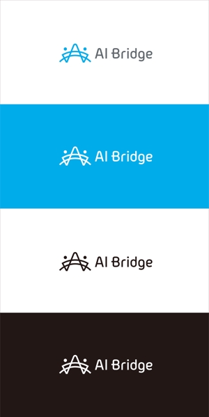 chpt.z (chapterzen)さんのAI人材紹介サービス  「AI Bridge」のロゴ作成依頼への提案