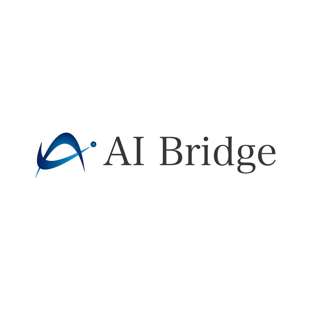 AI人材紹介サービス  「AI Bridge」のロゴ作成依頼